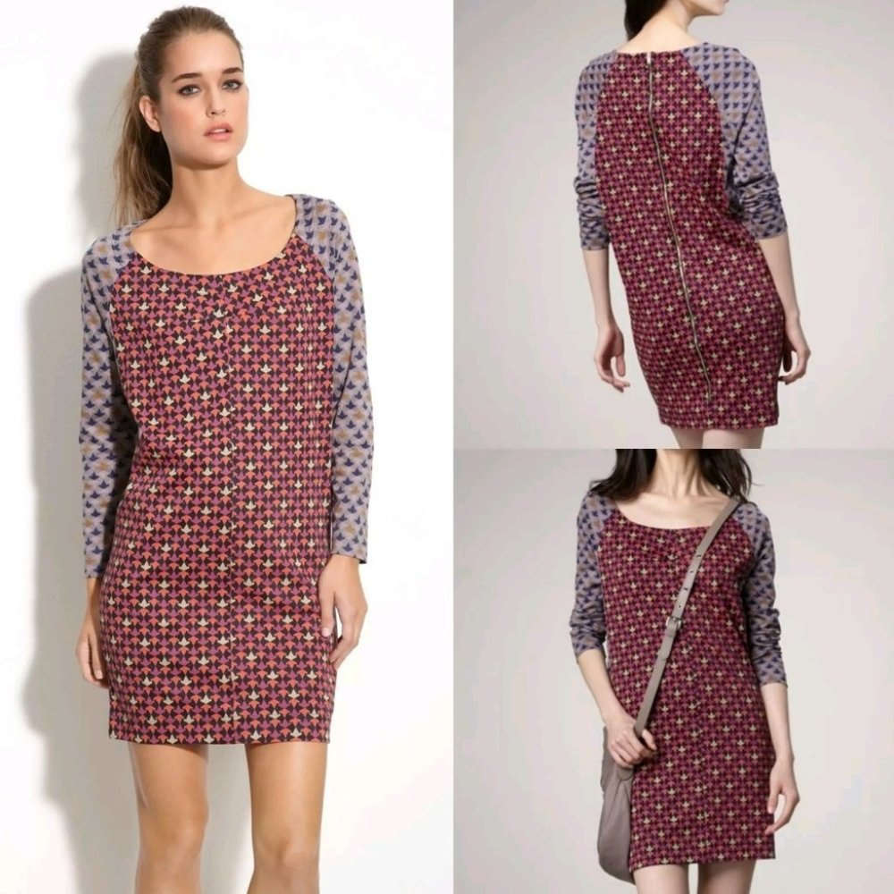 Marc By Marc Jacobs Blue Fleur De Lido Shift Dress